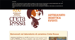 Desktop Screenshot of cretarossa.it